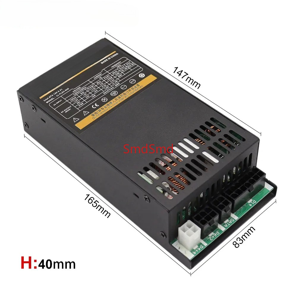 Fonte de Alimentação Modular F - Flex Atx Power Supply 600W 1U avaliação e preço